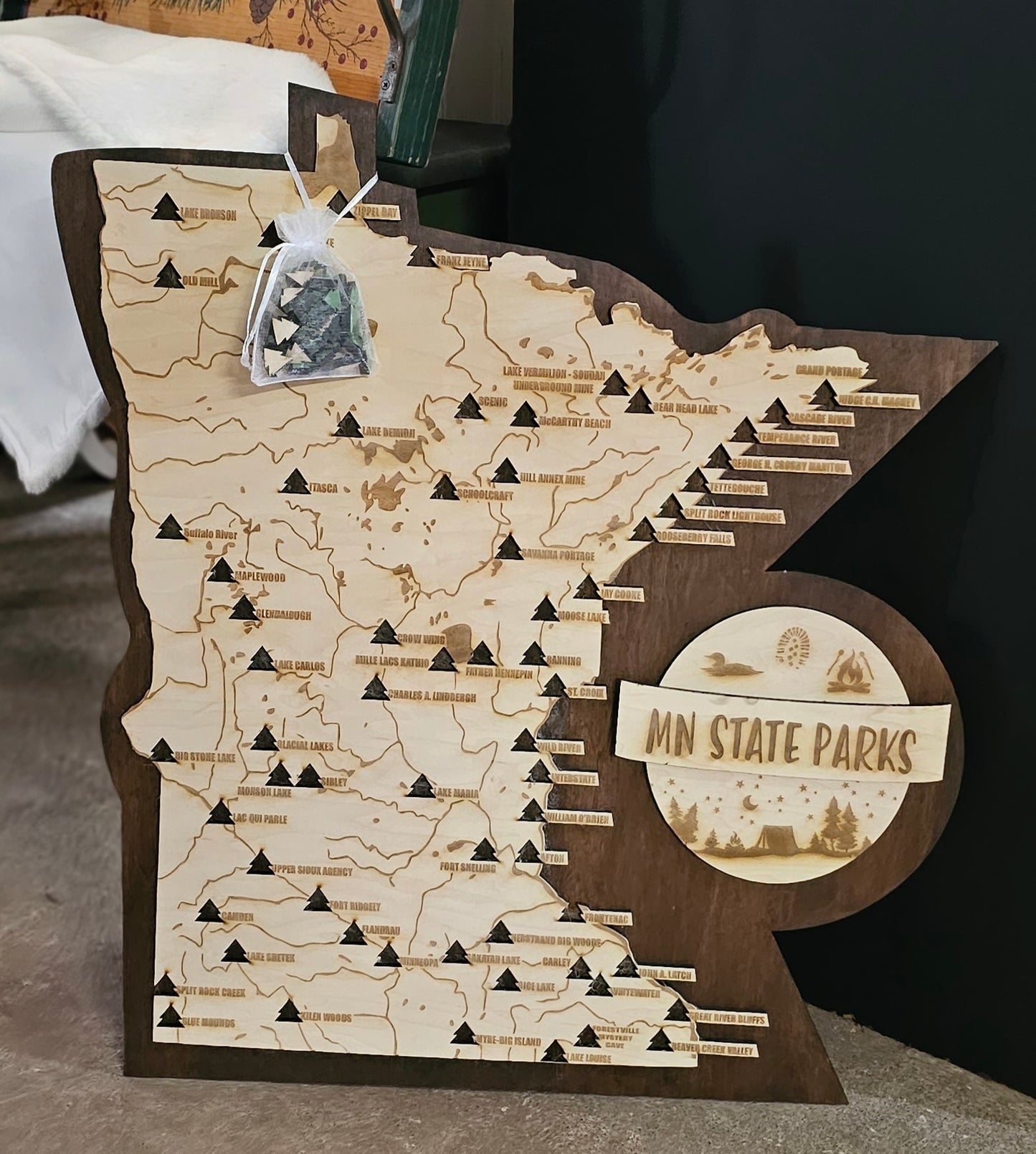 Minnesota State Park Map 2 Layer