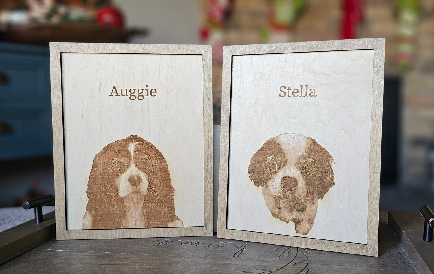 Framed Dog Portrait