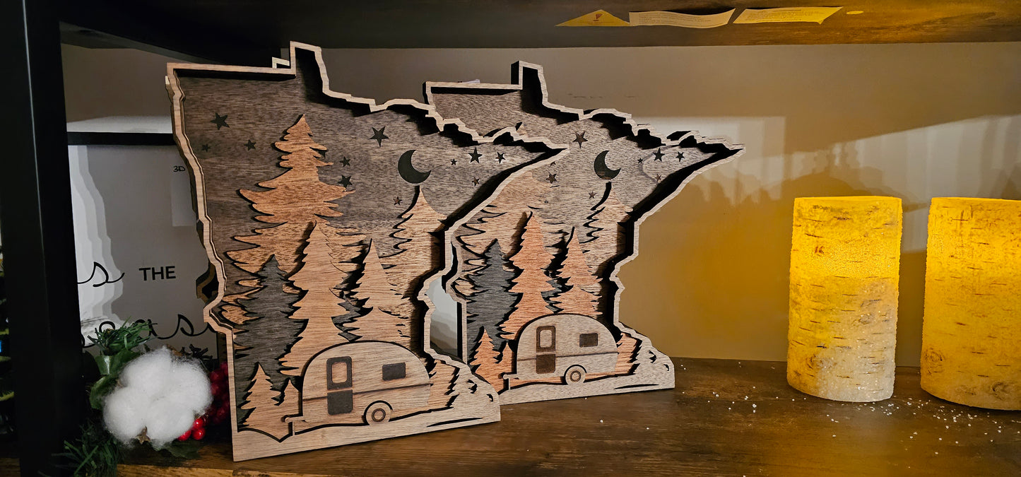 Minnesota Shaped Scenes