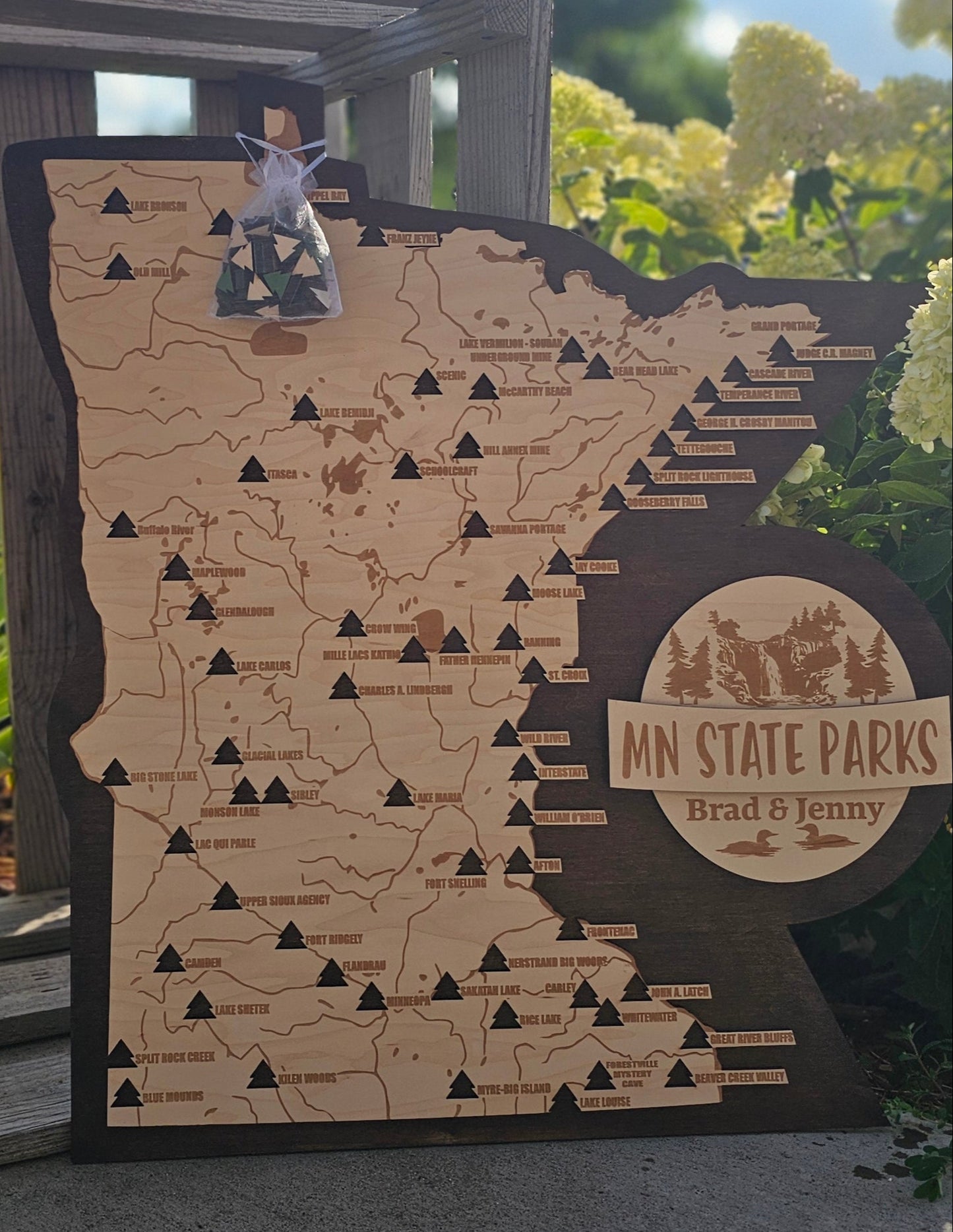 Minnesota State Park Map 2 Layer