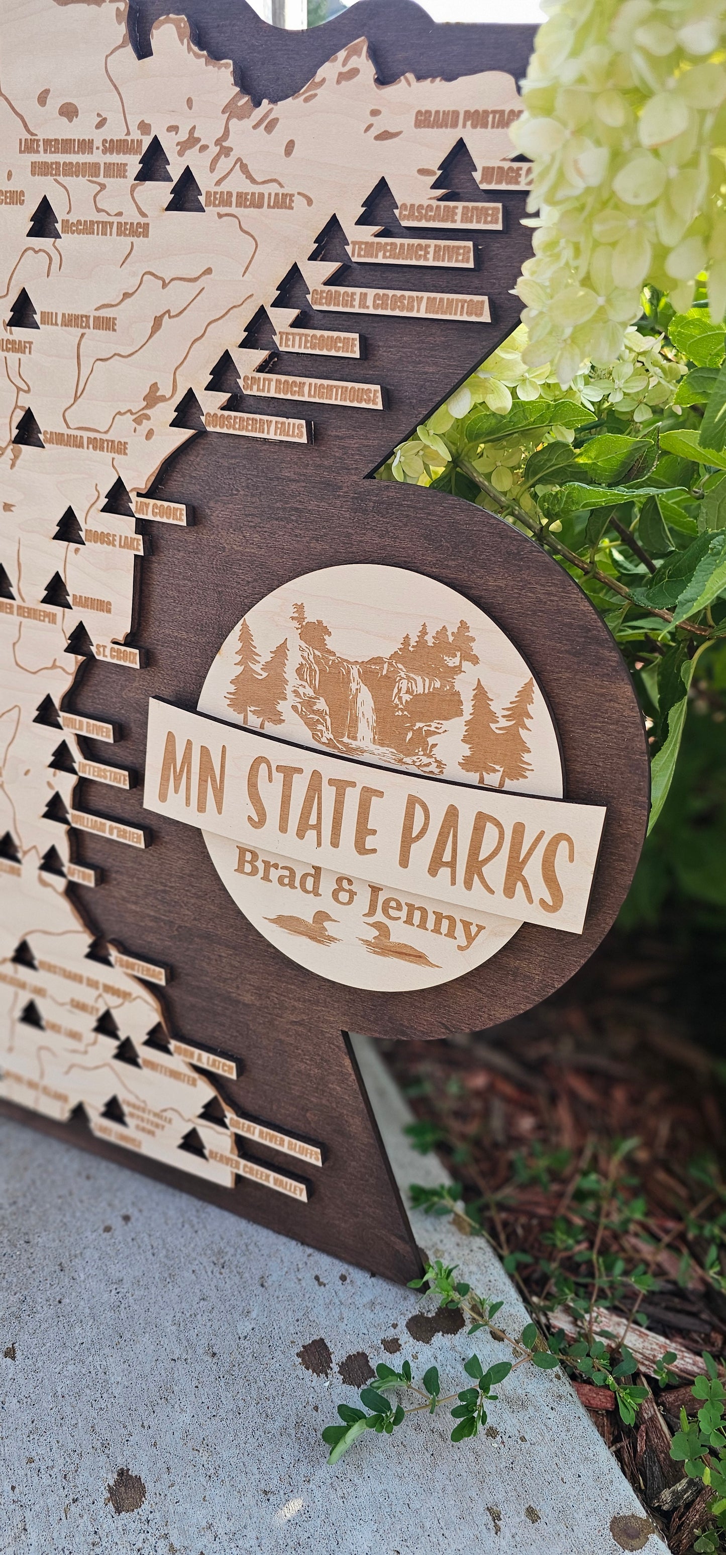 Minnesota State Park Map 2 Layer