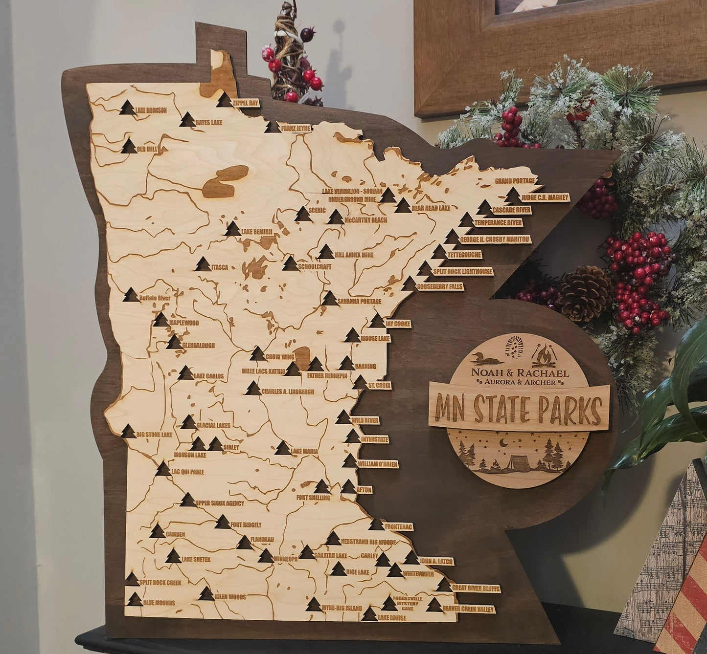 Minnesota State Park Map 2 Layer