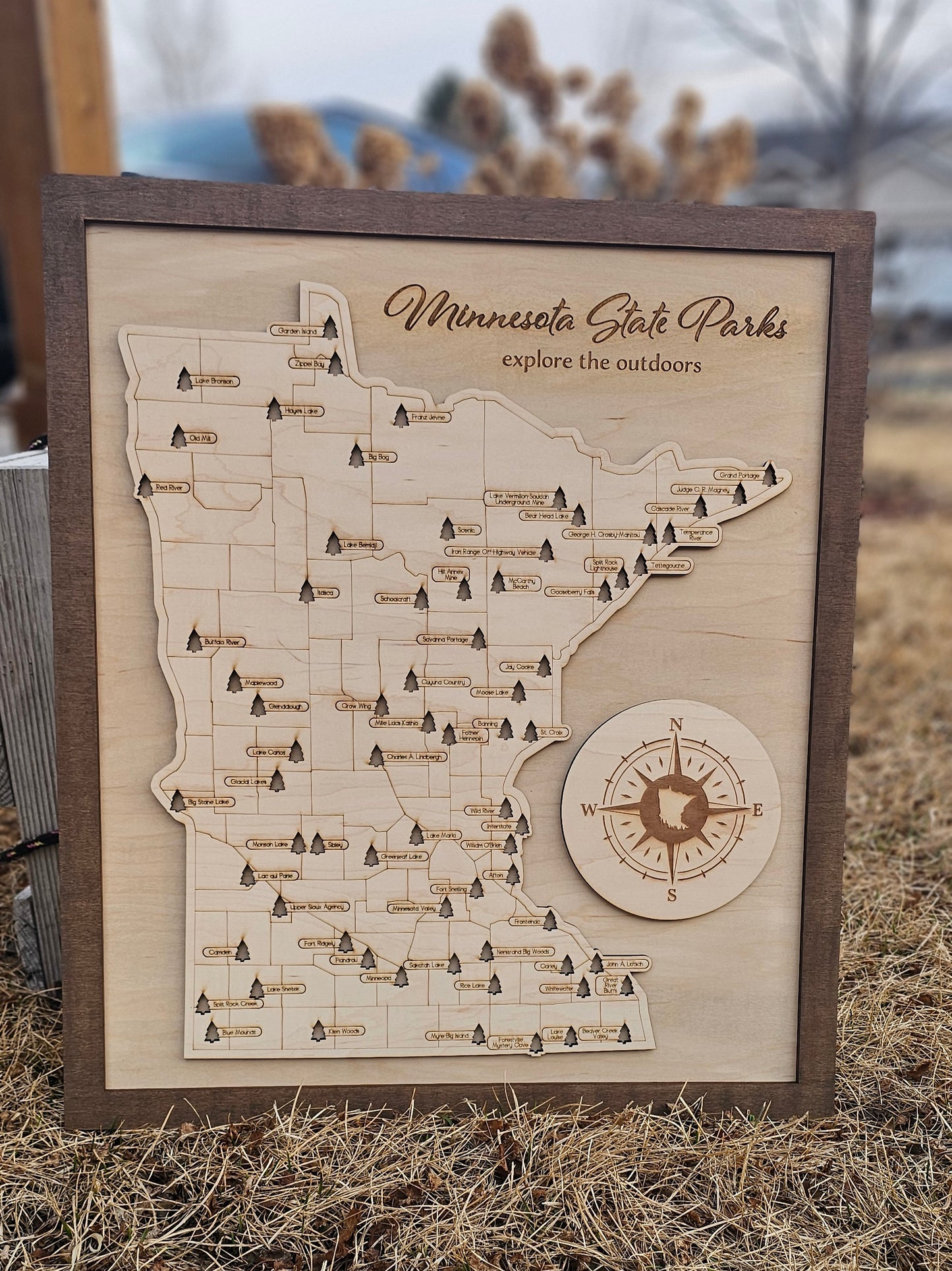 Minnesota State Park Maps 2 Layers
