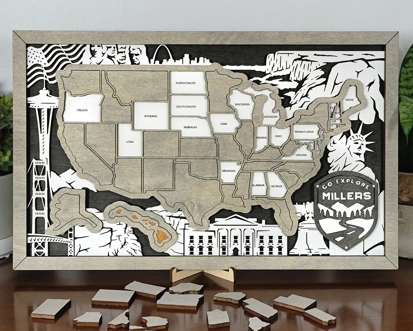 USA State Travel Map
