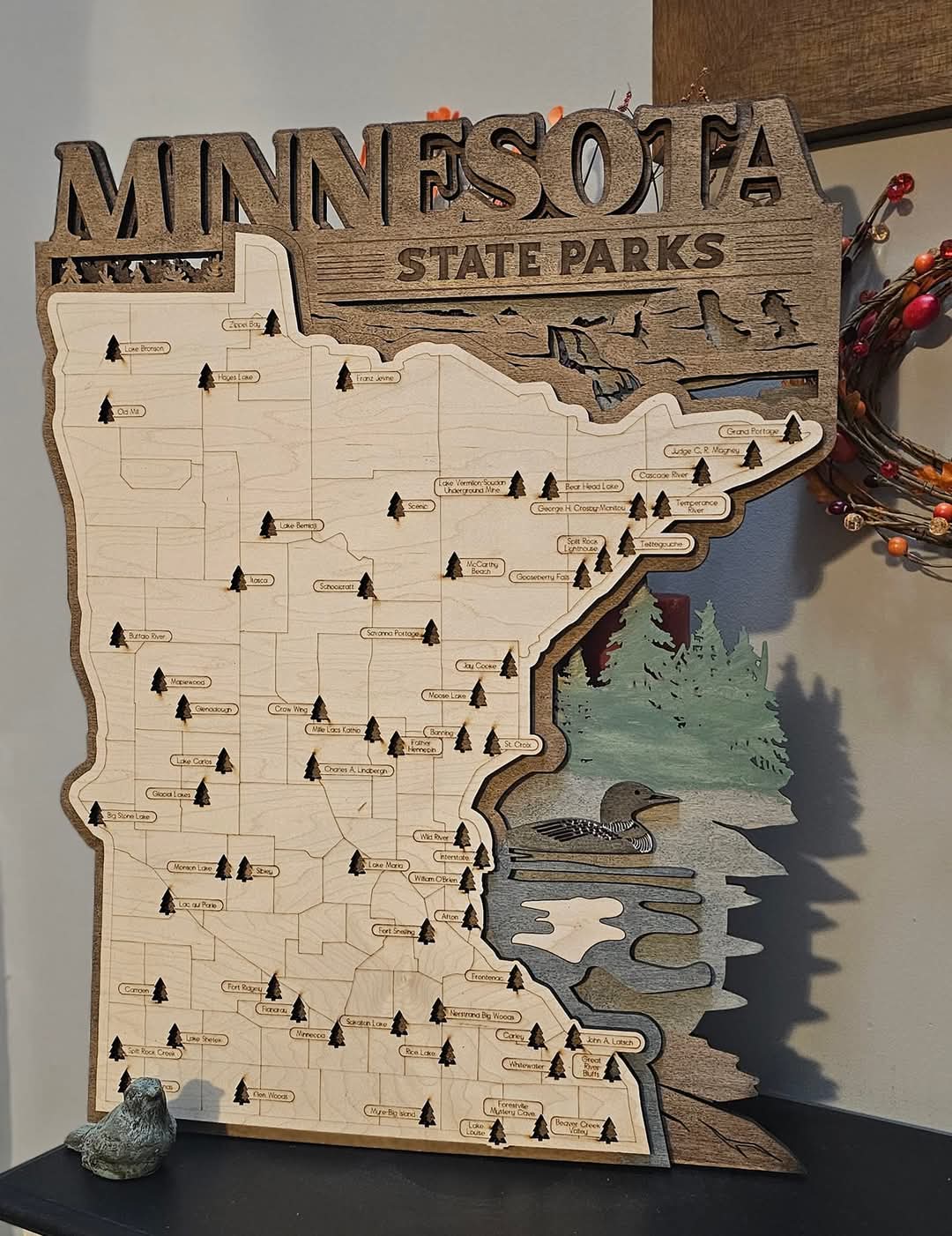 Minnesota State Park Maps 3 Layer