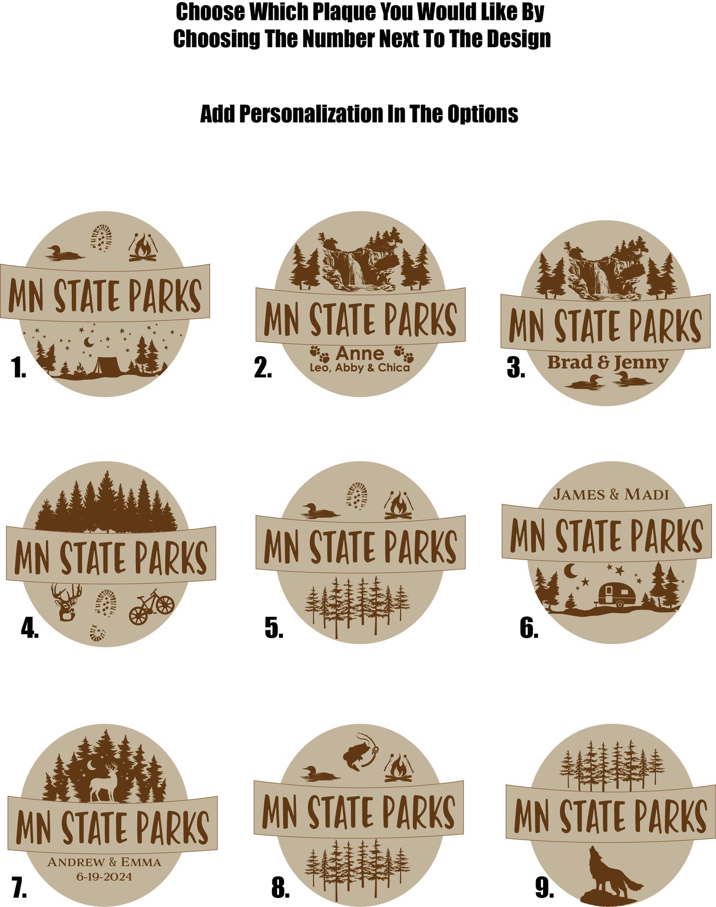 Minnesota State Park Map 2 Layer