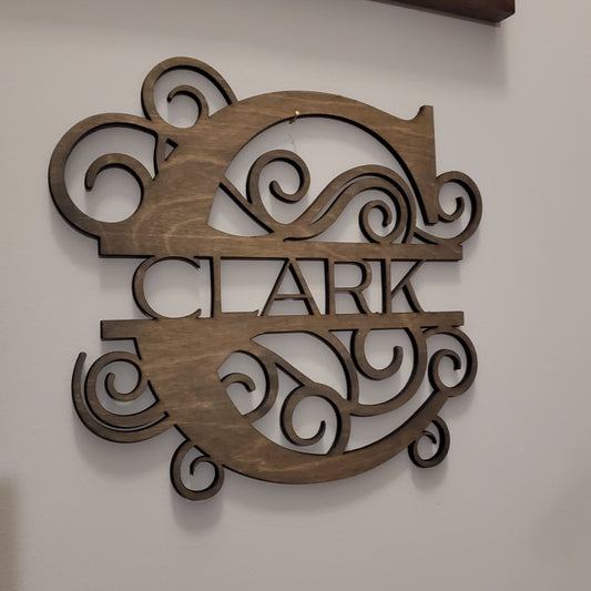 Monogram Wall Decor