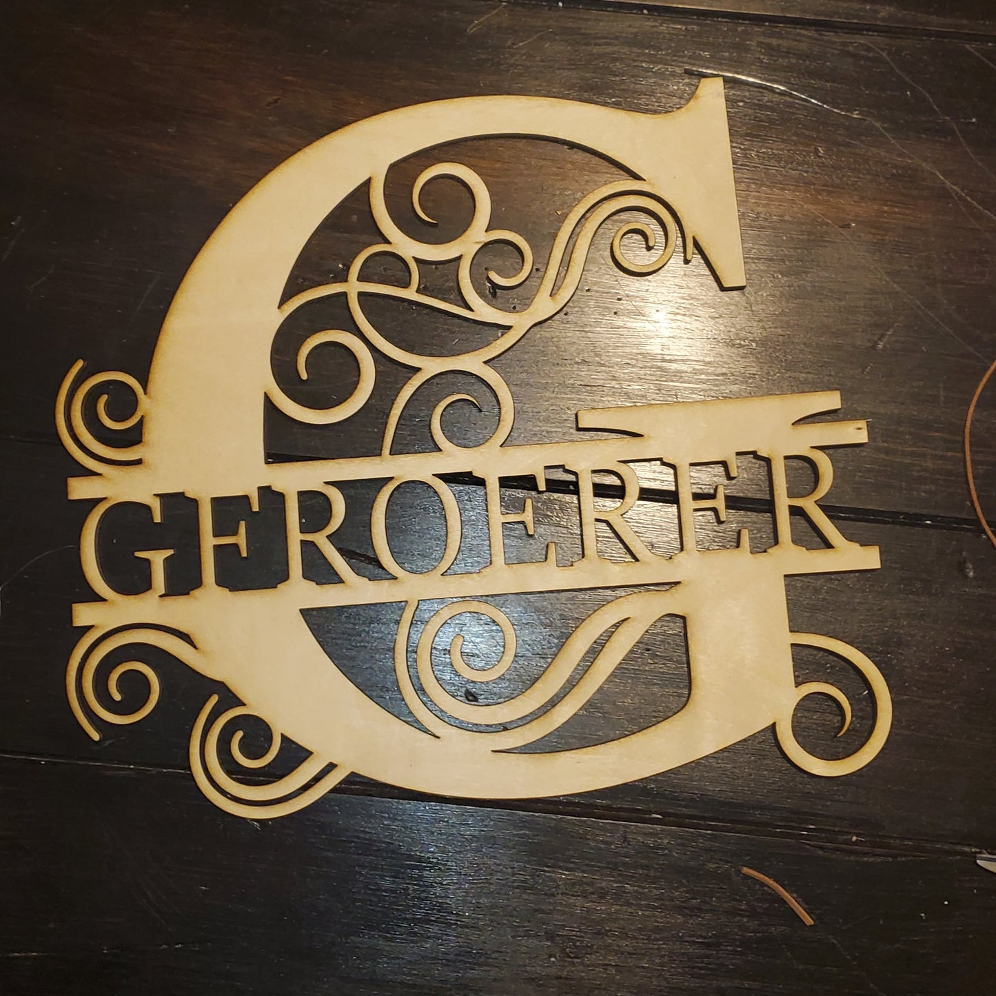 Monogram Wall Decor