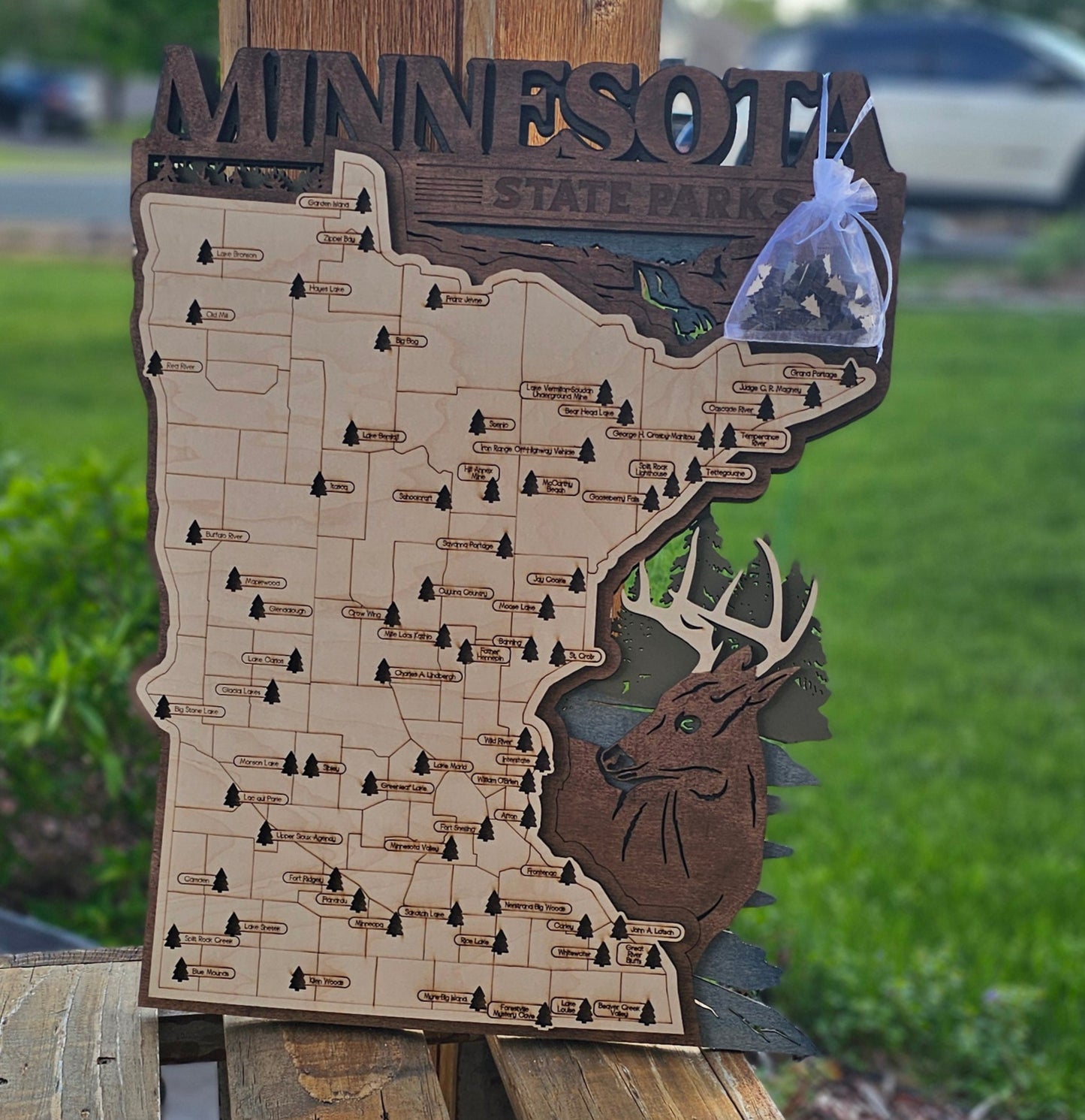 Minnesota State Park Maps 3 Layer