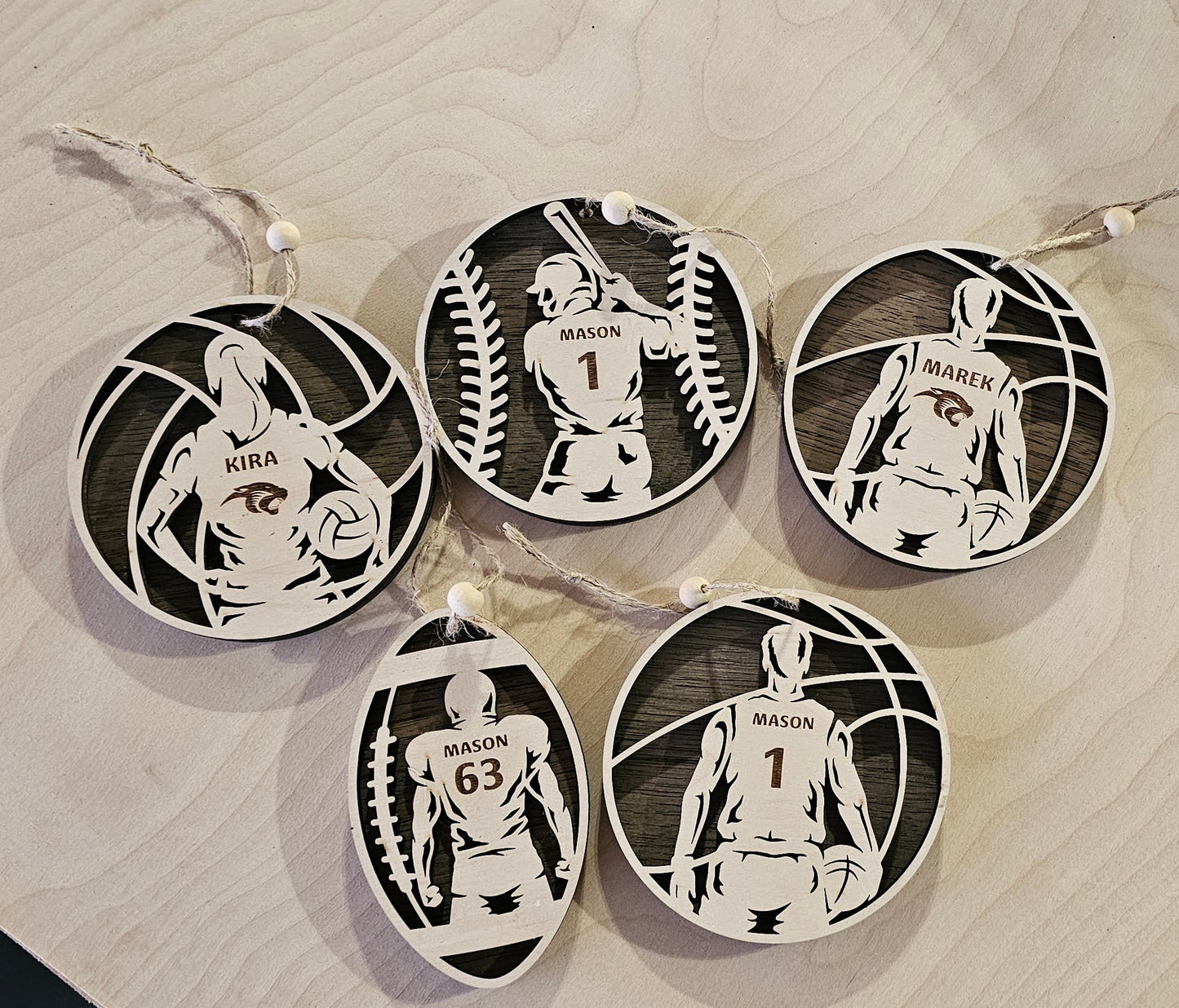 Sports Ornaments
