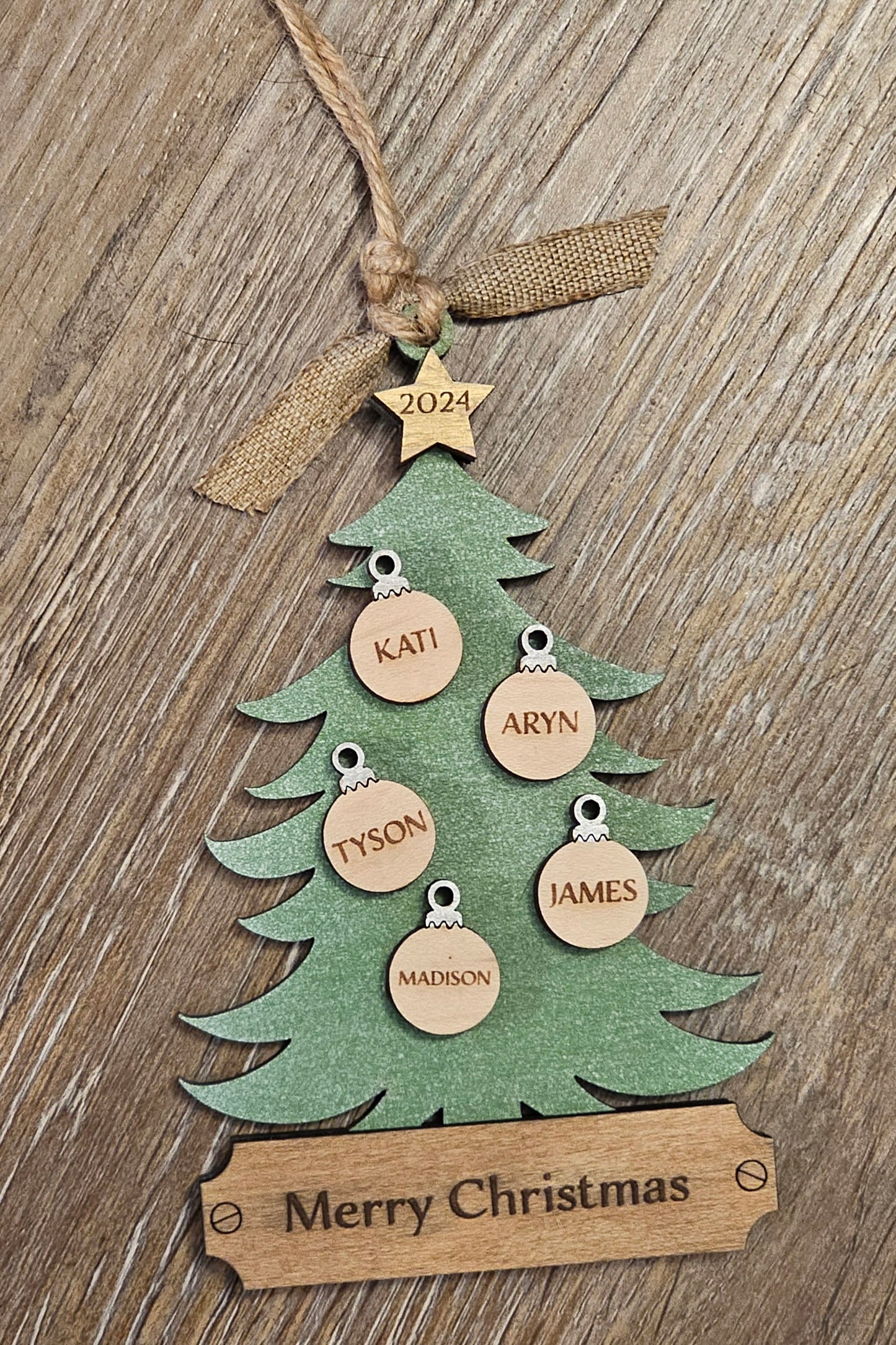 Personalized Tree Ornament