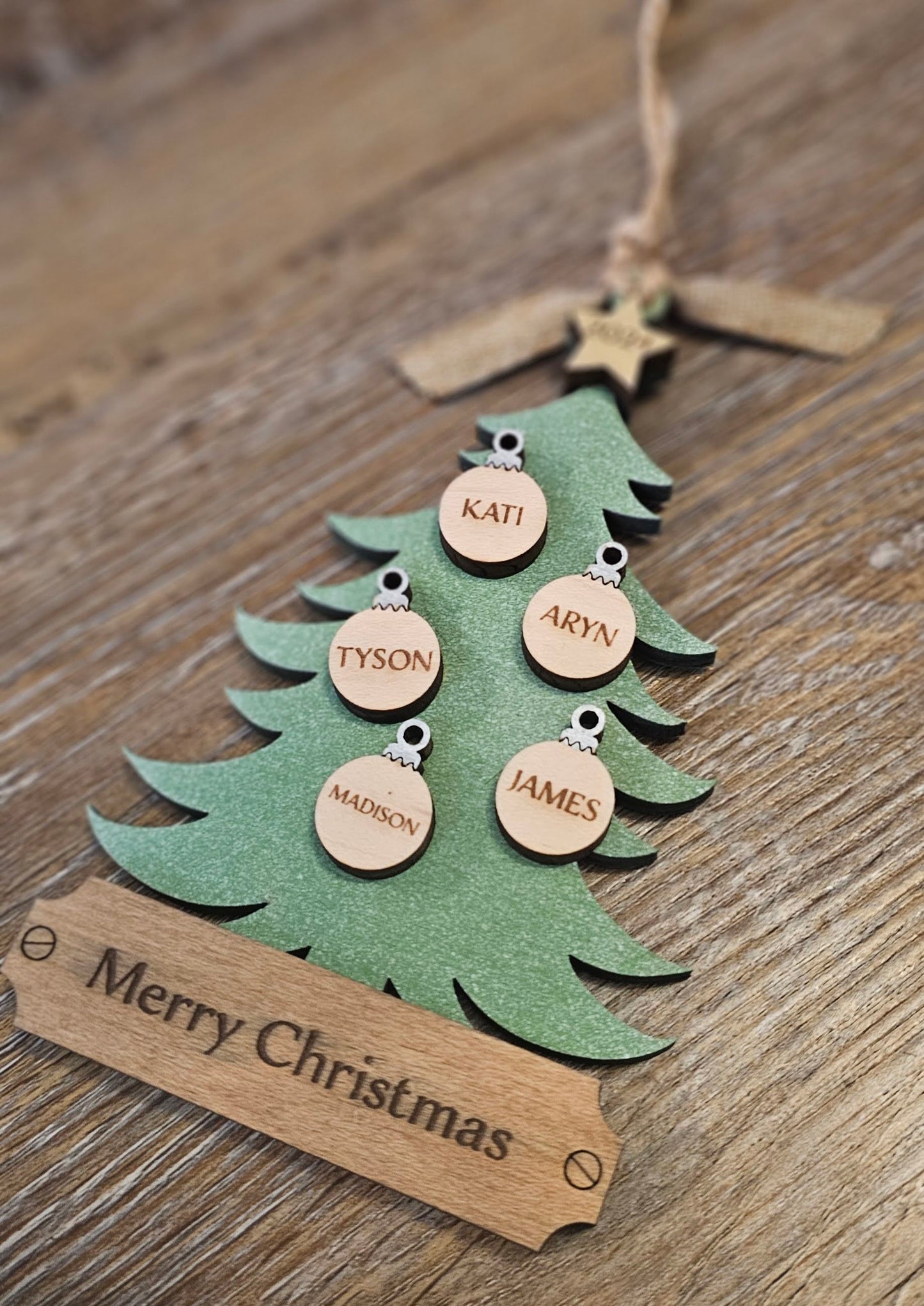 Personalized Tree Ornament