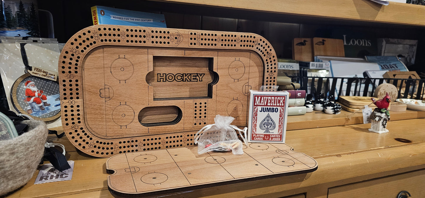 Hockey Cribbage Board