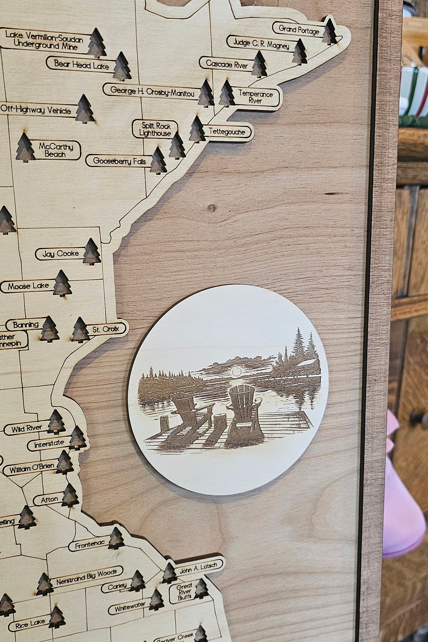 Minnesota State Park Maps 2 Layers