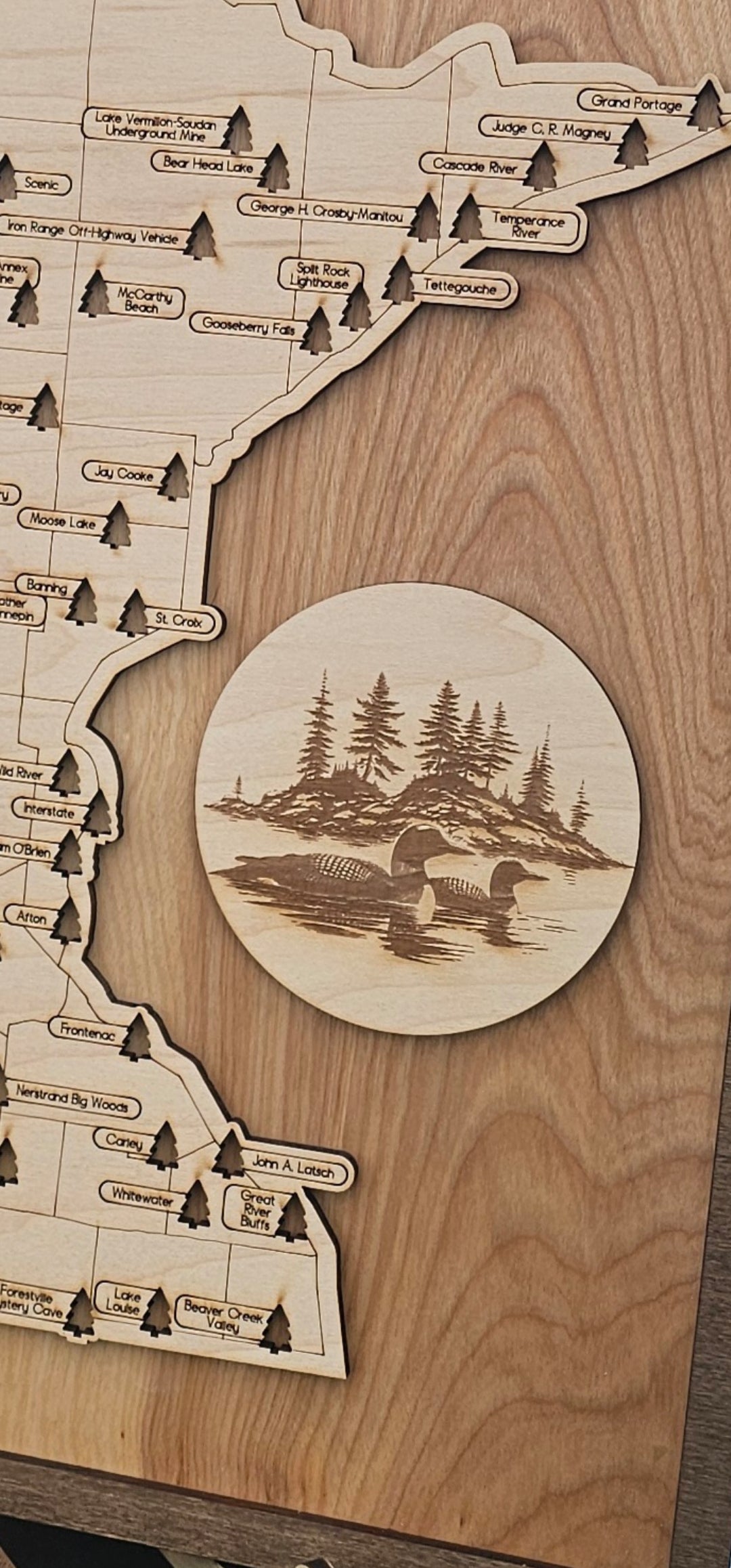 Minnesota State Park Maps 2 Layers