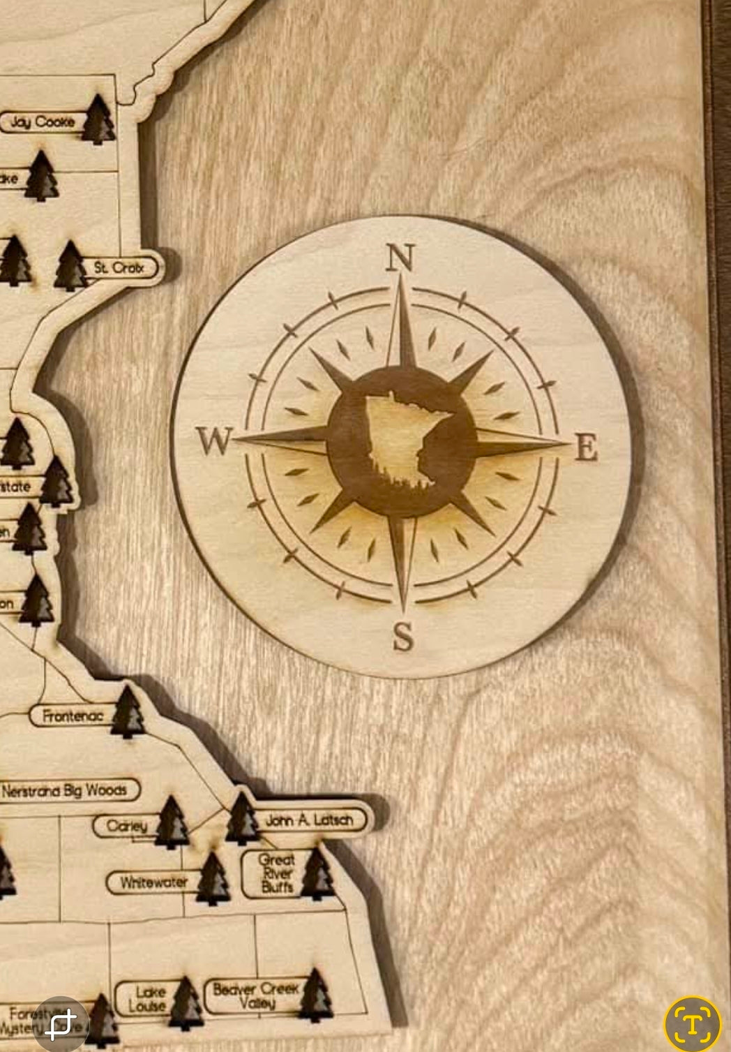 Minnesota State Park Maps 2 Layers